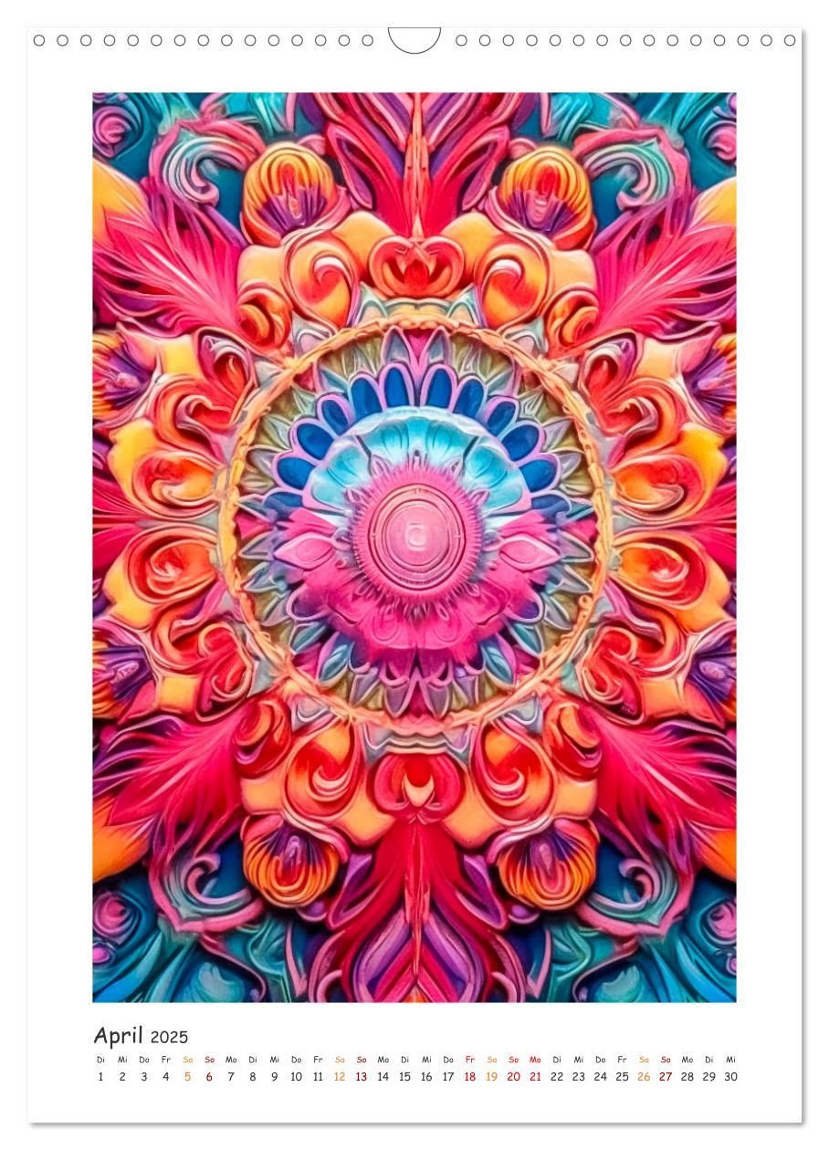 Bild: 9783435865307 | Zauberhafte Mandalas (Wandkalender 2025 DIN A3 hoch), CALVENDO...