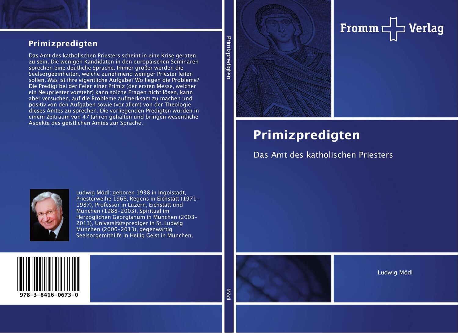 Cover: 9783841606730 | Primizpredigten | Das Amt des katholischen Priesters | Ludwig Mödl