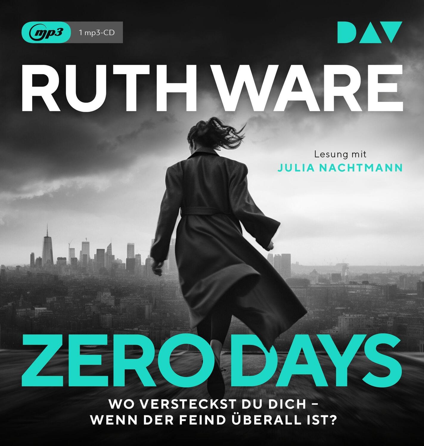 Cover: 9783742430380 | Zero Days | Lesung mit Julia Nachtmann (1 mp3-CD) | Ruth Ware | MP3