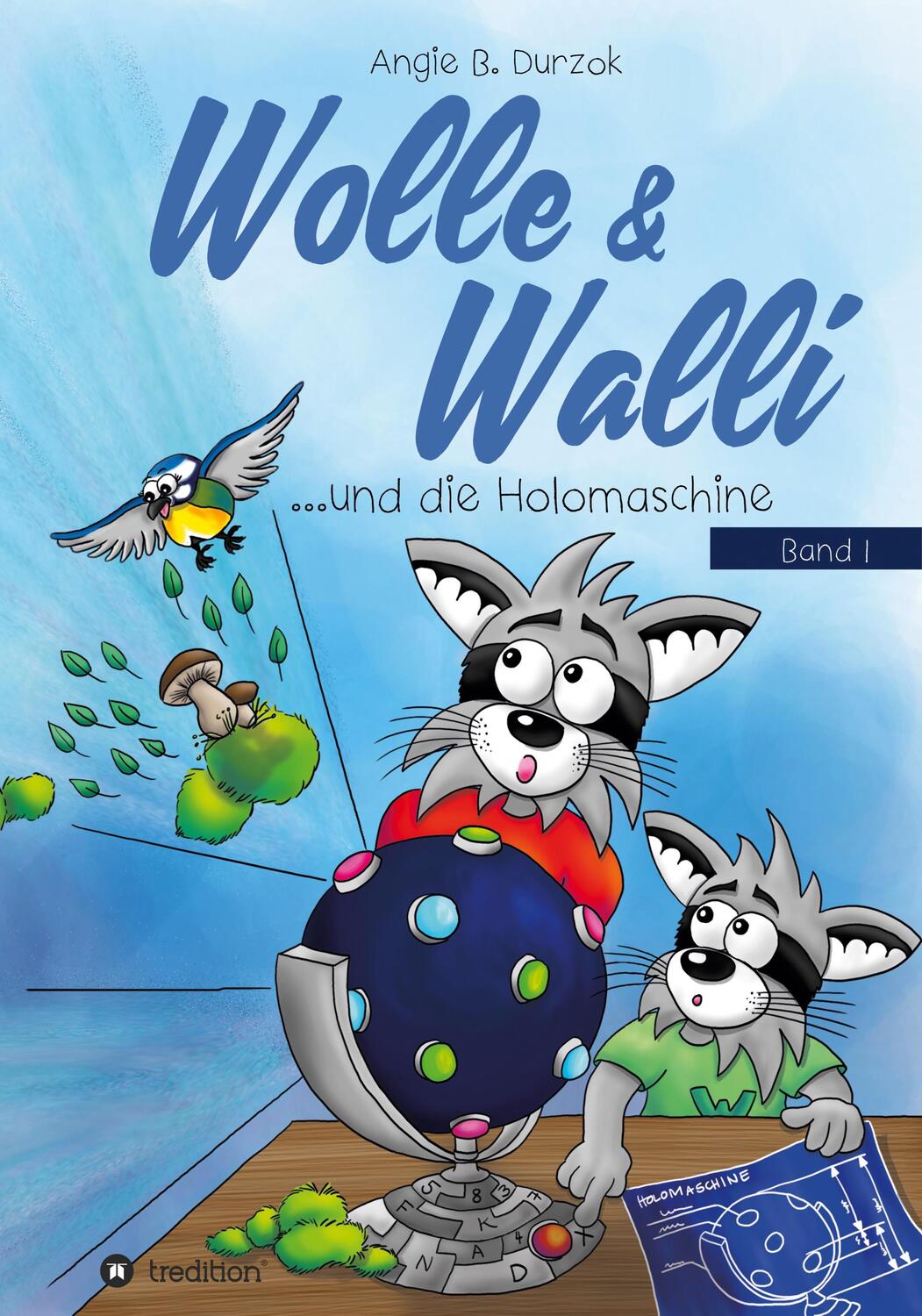 Cover: 9783347246553 | Wolle & Walli und die Holomaschine | Angie B. Durzok | Taschenbuch
