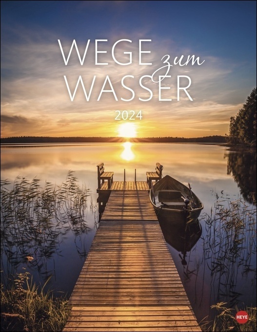 Cover: 9783756400355 | Wege zum Wasser Posterkalender 2024. Die Schönheit unberührter...