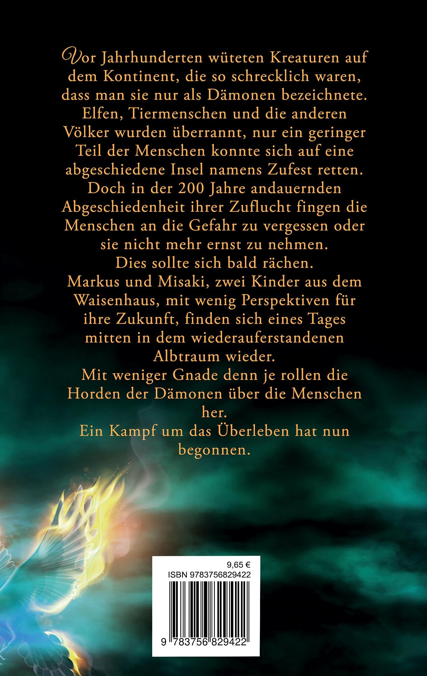 Rückseite: 9783756829422 | Die Arkum Saga | Zeitalter der Dämonenkriege | Justin K. Opitz | Buch