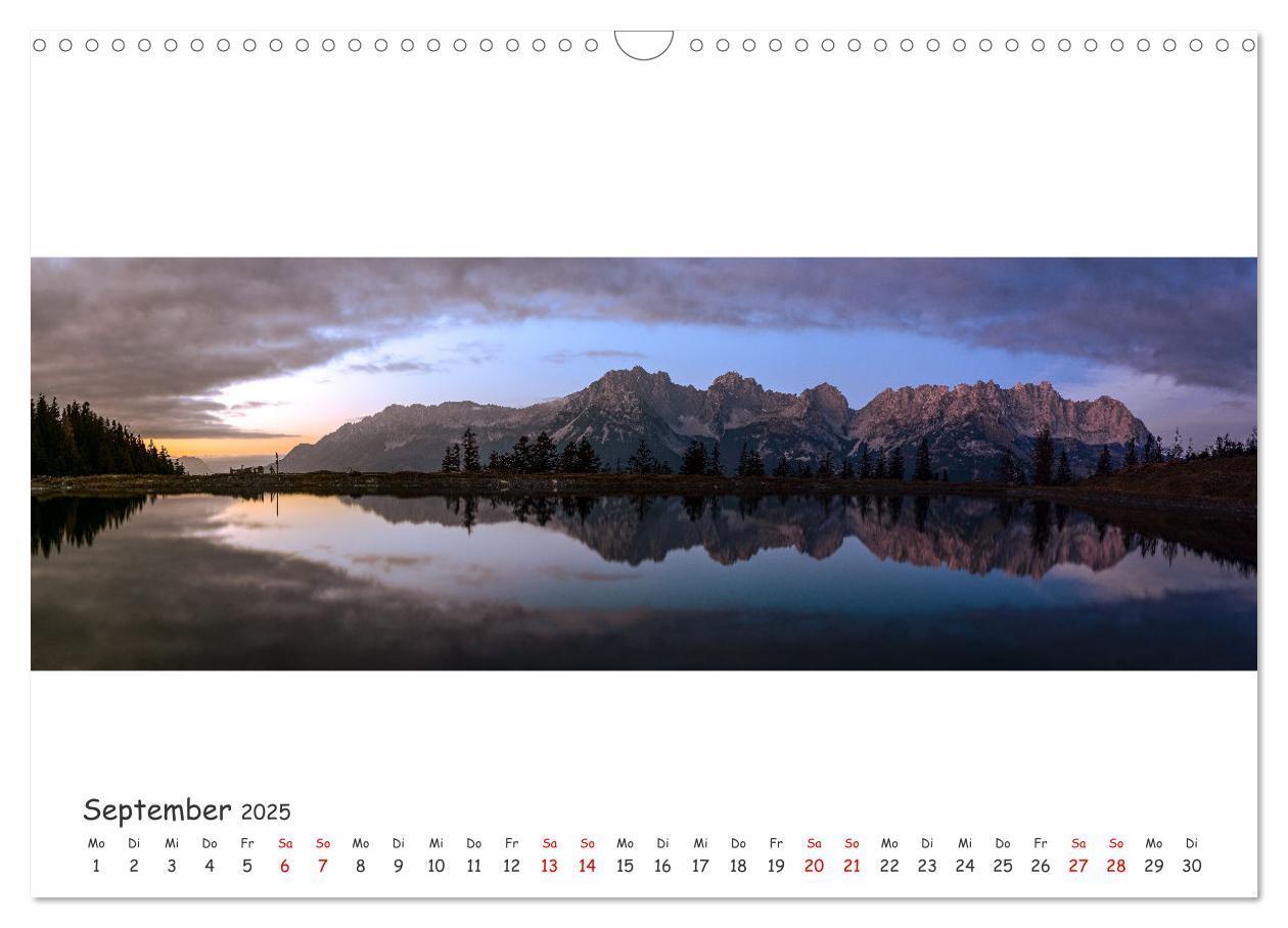 Bild: 9783383988349 | Wilder Kaiser Panorama 2025 (Wandkalender 2025 DIN A3 quer),...