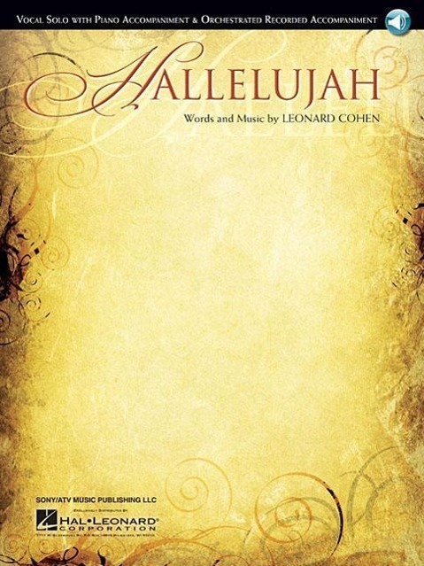 Cover: 884088503505 | Hallelujah | Vocal Solo with Online Audio | Broschüre | Englisch