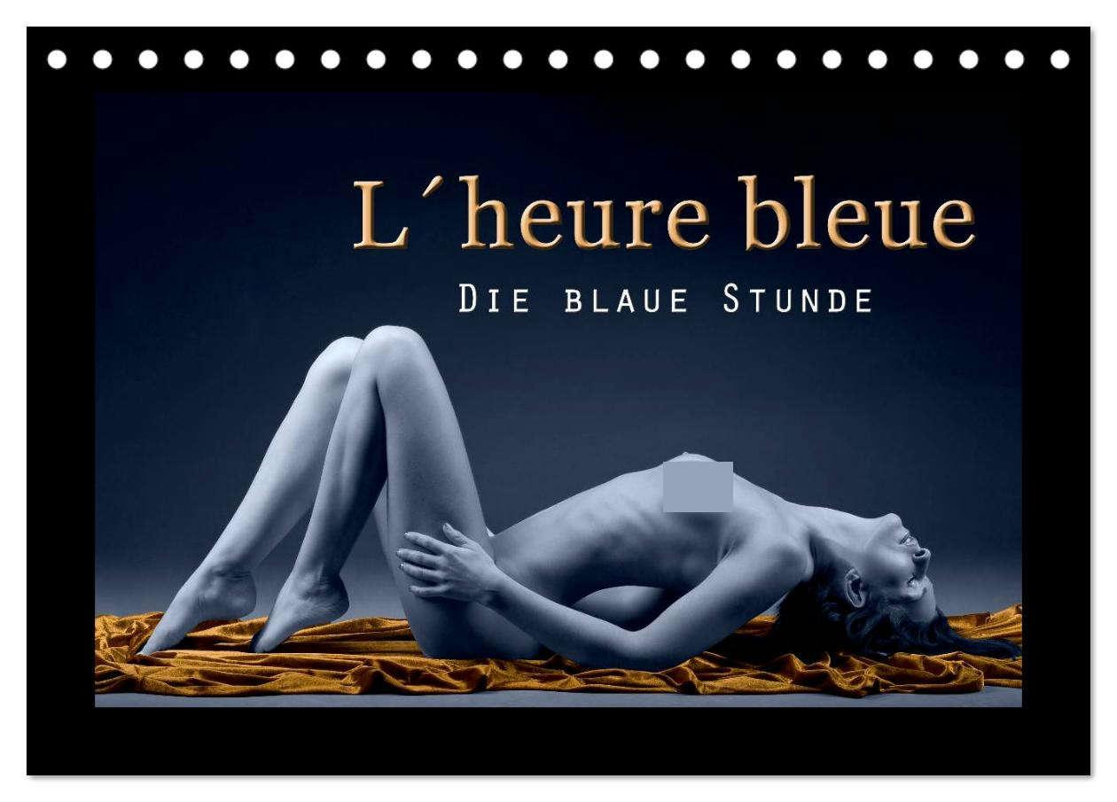 Cover: 9783435750832 | L´heure bleu - Die blaue Stunde (Tischkalender 2025 DIN A5 quer),...