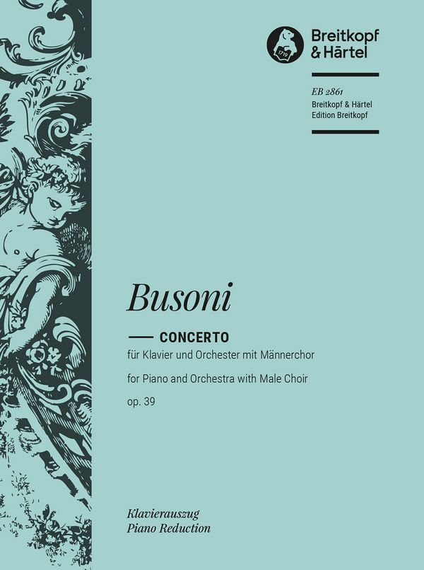 Cover: 9790004161340 | Concerto Busoni-Verz. 247 | mit eingelegten Kadenzen | Busoni