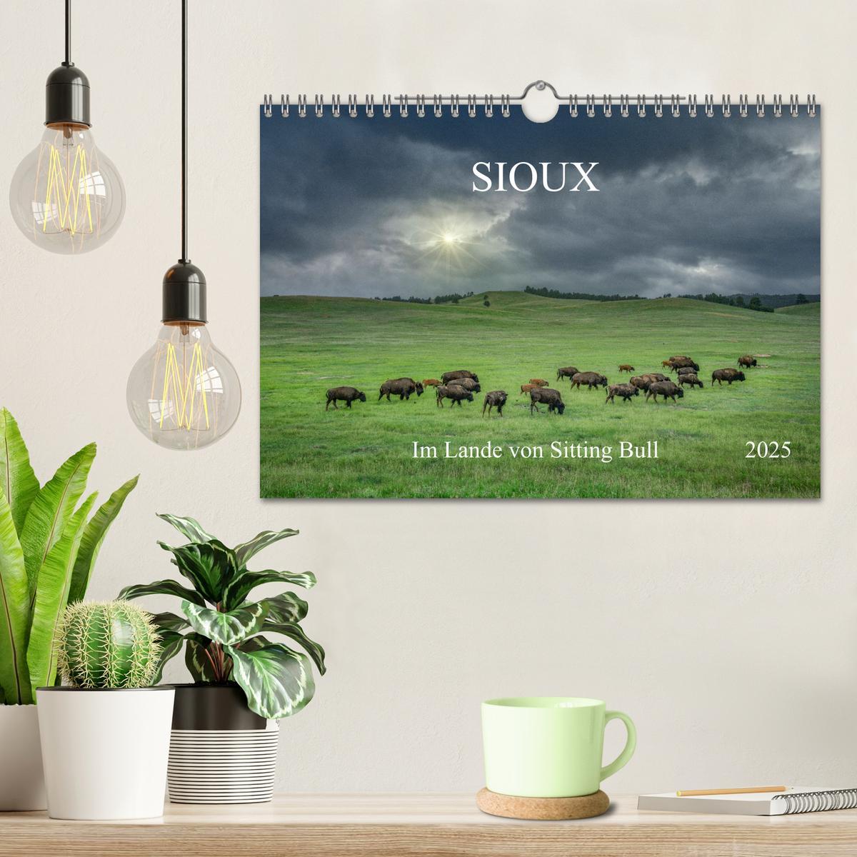 Bild: 9783457164105 | Sioux Im Lande von Sitting Bull (Wandkalender 2025 DIN A4 quer),...