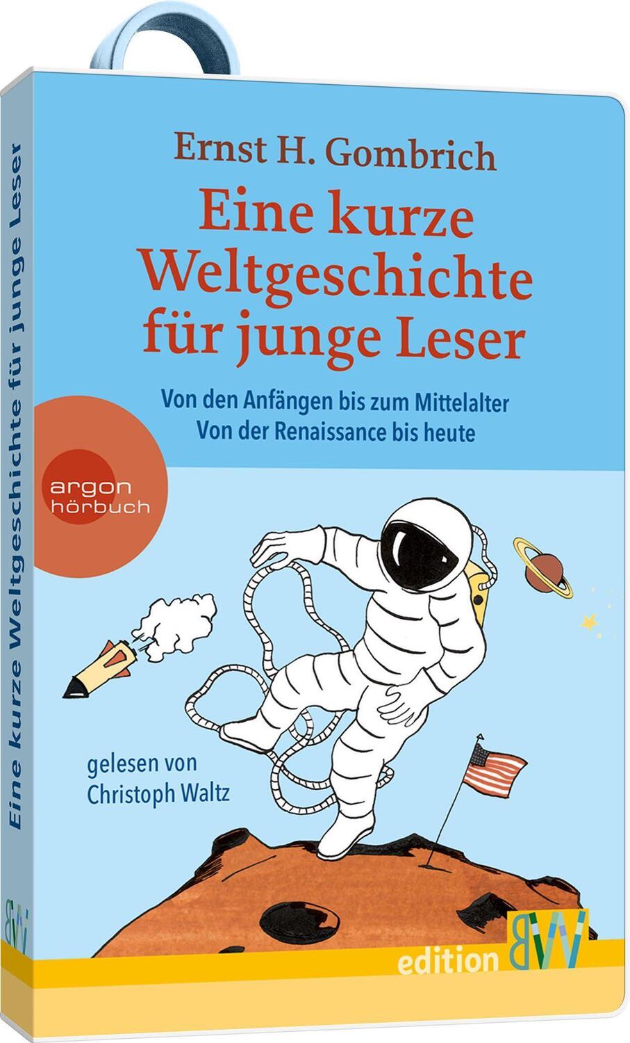 Cover: 9783965000322 | Eine kurze Weltgeschichte für junge Leser | Ernst H. Gombrich | CD