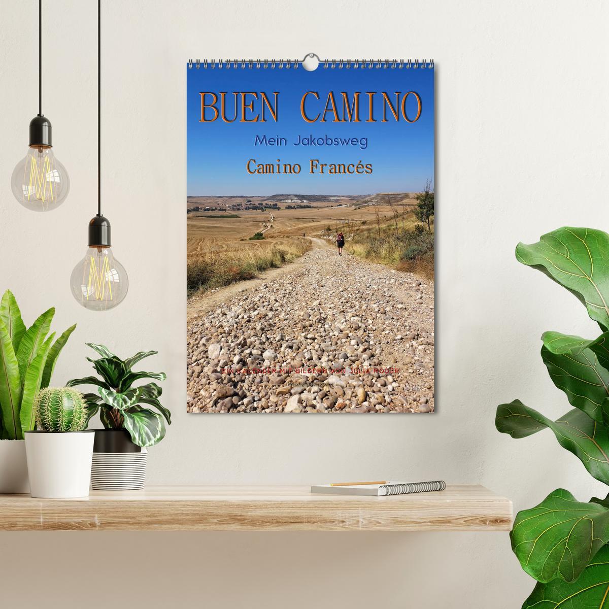 Bild: 9783435971923 | Buen Camino - Mein Jakobsweg - Camino Francés (Wandkalender 2025...