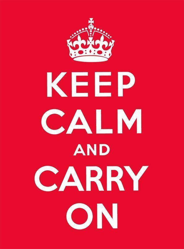Cover: 9780091933715 | Keep Calm and Carry On | Good Advice for Hard Times | Taschenbuch