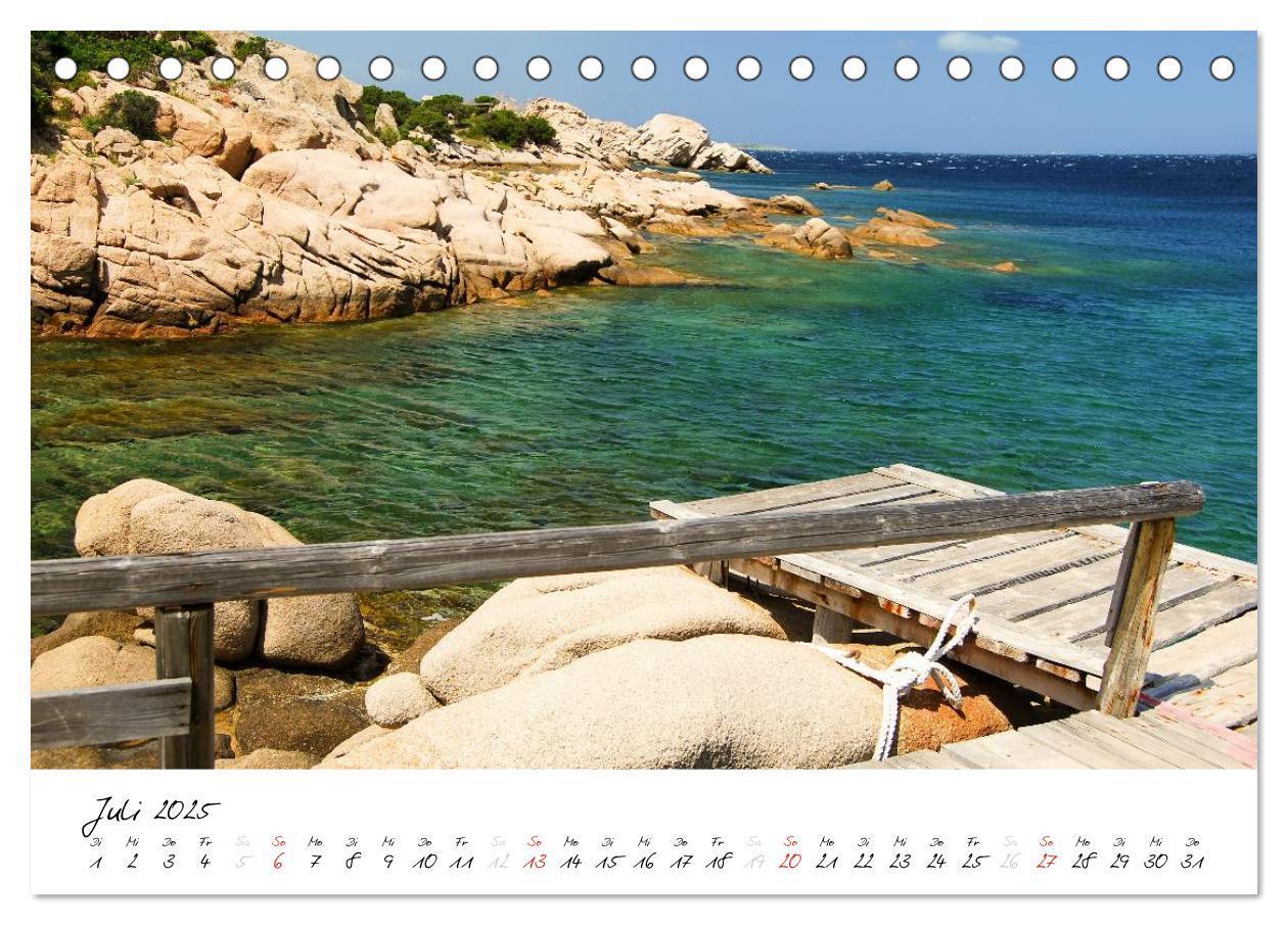 Bild: 9783435815197 | SMARAGDENSCHATZ - SARDINIEN (Tischkalender 2025 DIN A5 quer),...