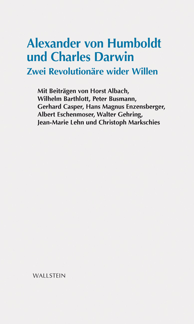 Cover: 9783835309661 | Alexander von Humboldt und Charles Darwin | Horst Albach (u. a.)