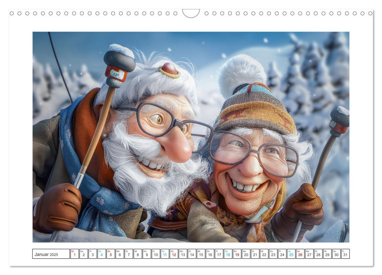 Bild: 9783457185674 | Alt, aber nicht leise (Wandkalender 2025 DIN A3 quer), CALVENDO...