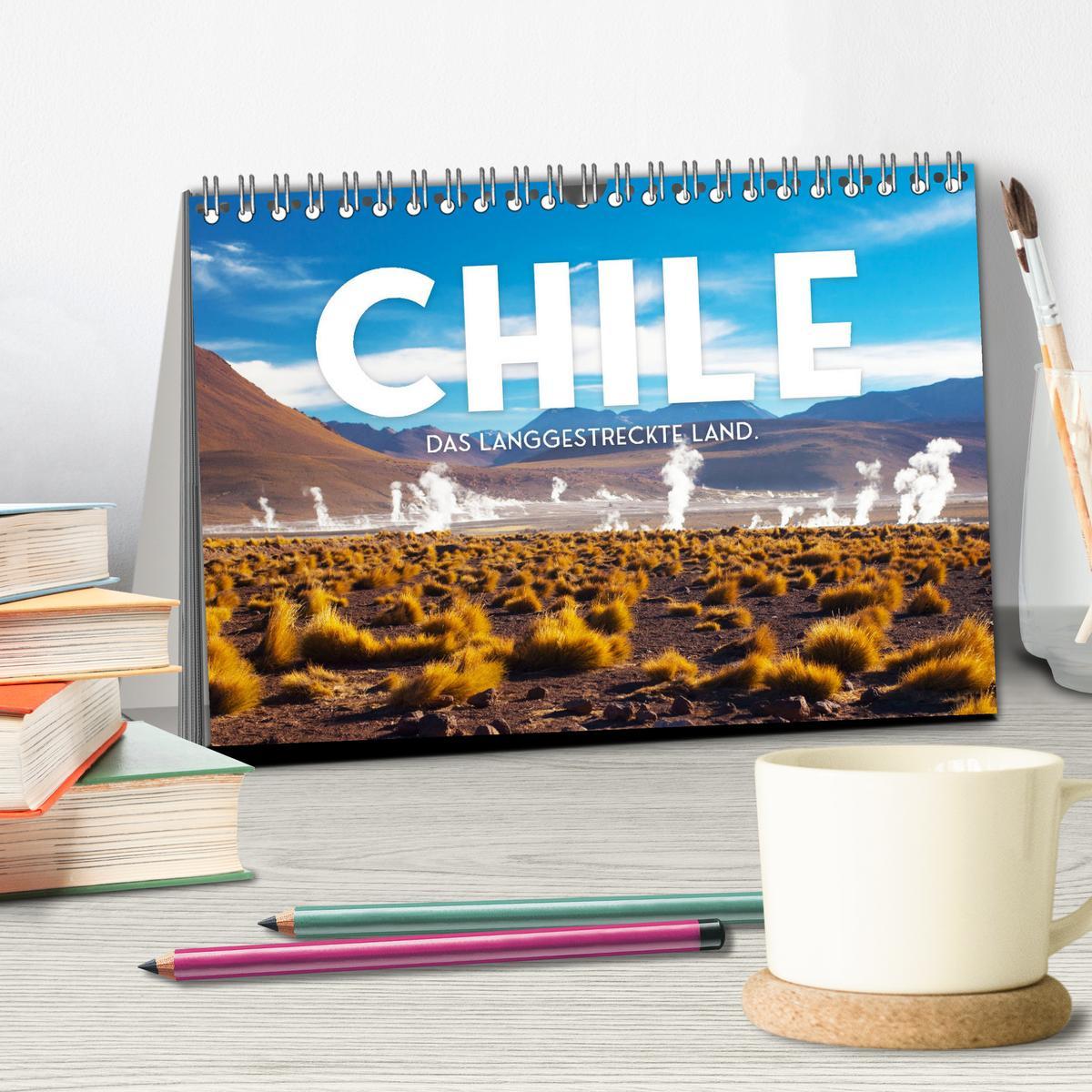 Bild: 9783435003969 | Chile - Das langgestreckte Land. (Tischkalender 2025 DIN A5 quer),...