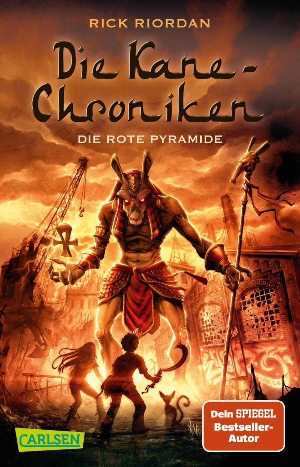 Cover: 9783551312846 | Die Kane-Chroniken 01: Die rote Pyramide | Rick Riordan | Taschenbuch