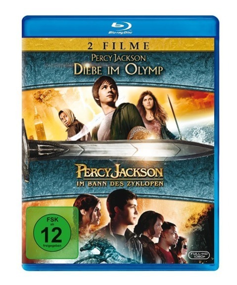 Cover: 4010232061959 | Percy Jackson - Diebe im Olymp &amp; Im Bann des Zyklopen | Blu-ray Disc