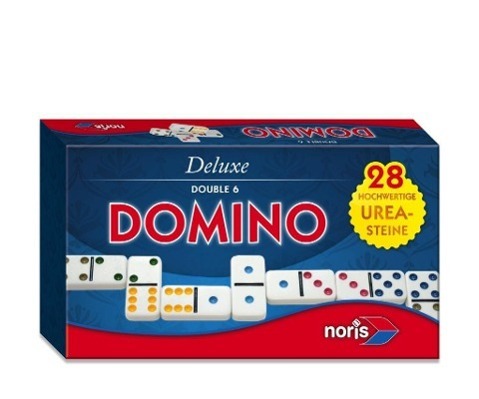 Cover: 4000826080022 | Deluxe Doppel 6 Domino | 2-4 Spieler | Spiel | Deutsch | 2015 | NORIS