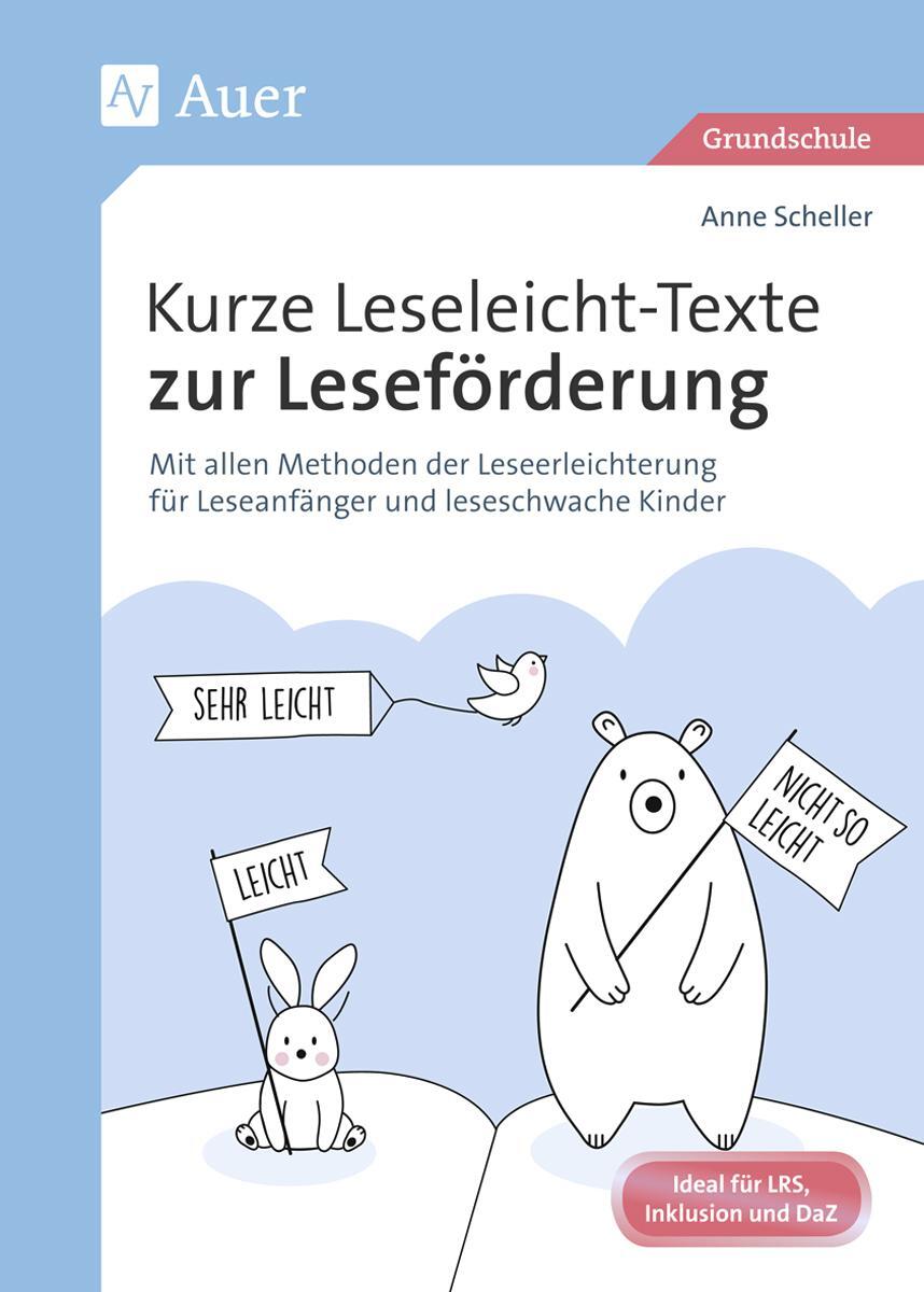 Cover: 9783403081708 | Kurze Leseleicht-Texte zur Leseförderung | Anne Scheller | Broschüre