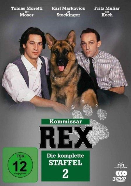Cover: 4042564192858 | Kommissar Rex - Die komplette 2. Staffel. 3 DVDs | DVD | Kommissar Rex