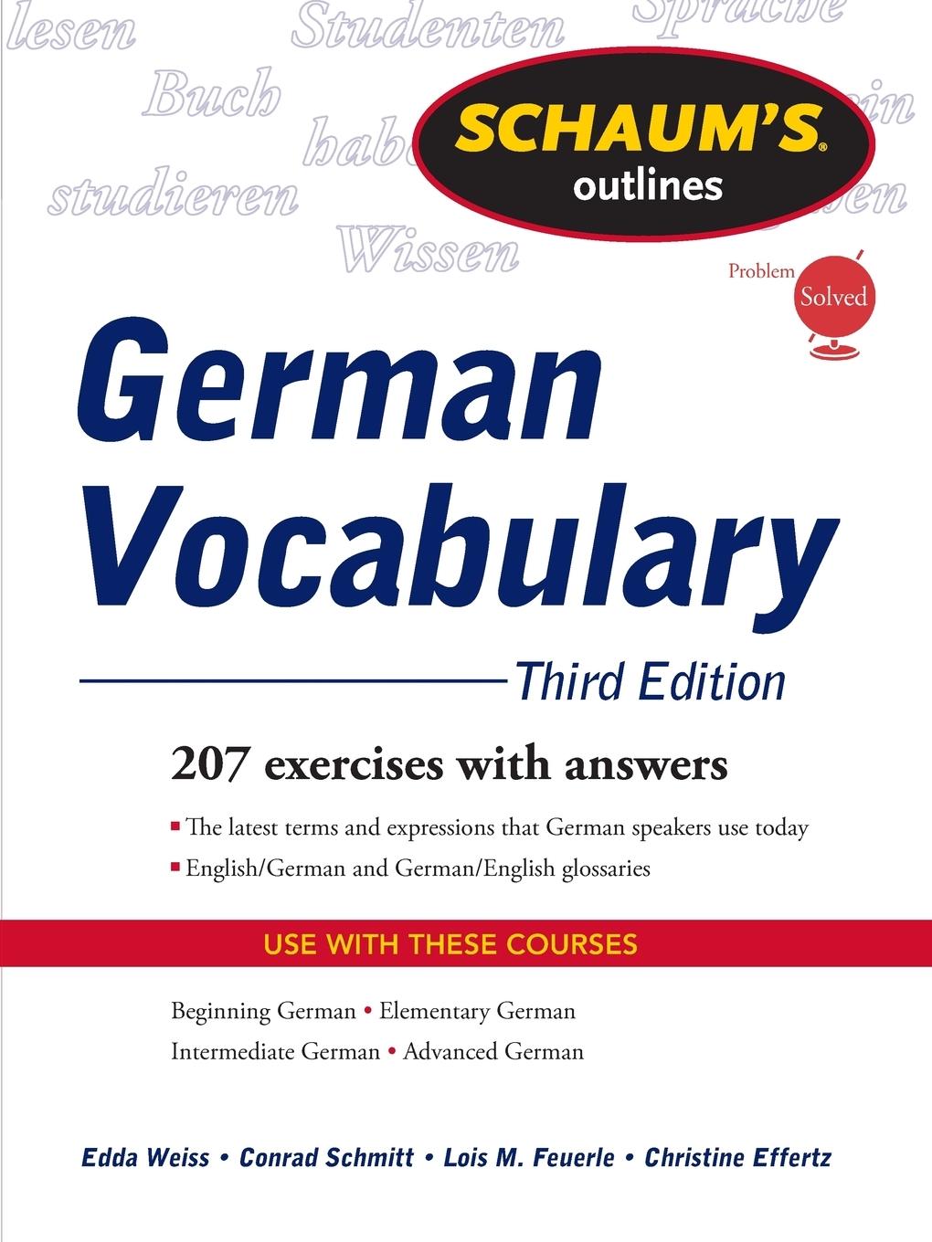 Cover: 9780071615471 | SO GER VOCABULARY 3E | Weiss | Taschenbuch | Kartoniert / Broschiert