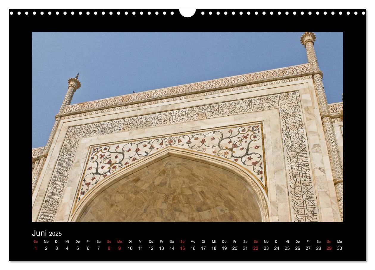 Bild: 9783435775316 | Taj Mahal (Wandkalender 2025 DIN A3 quer), CALVENDO Monatskalender