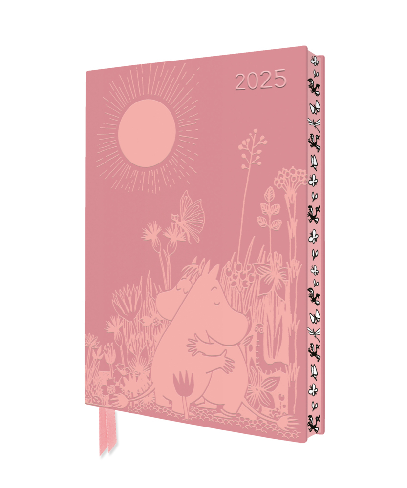 Cover: 9781835621585 | Tove Jansson - Moomin - Mumin Liebe Tischkalender 2025 | Tree Flame