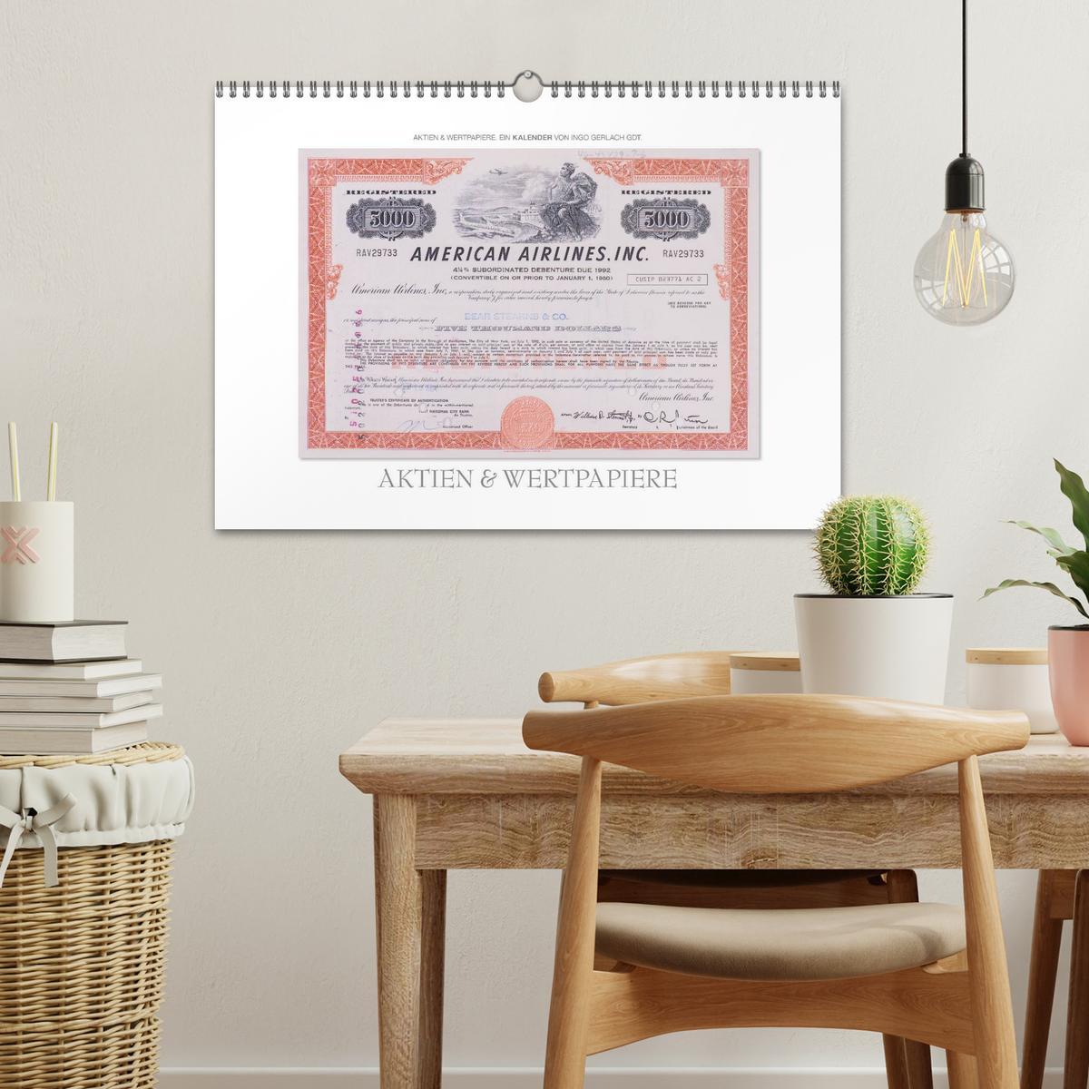 Bild: 9783435736874 | Aktien &amp; Wertpapiere / CH-Version (Wandkalender 2025 DIN A3 quer),...