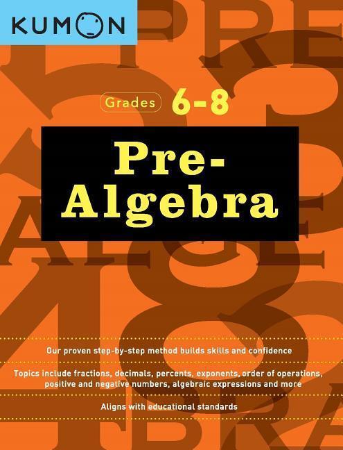 Cover: 9781941082577 | Pre Algebra | Kumon | Taschenbuch | Algebra | Englisch | 2016