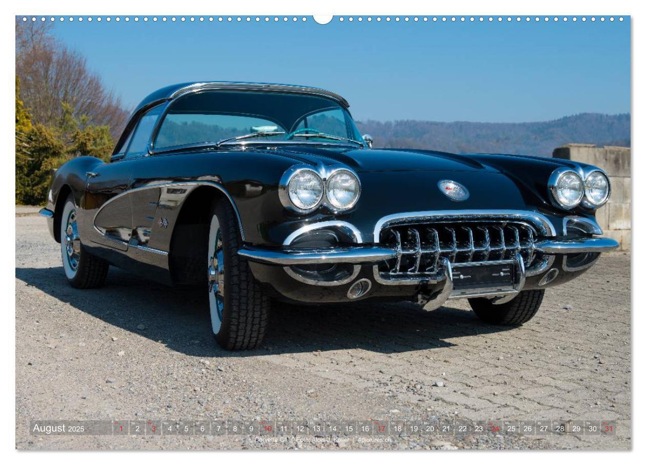 Bild: 9783435572960 | Corvette - Die US Ikone 2025 (Wandkalender 2025 DIN A2 quer),...