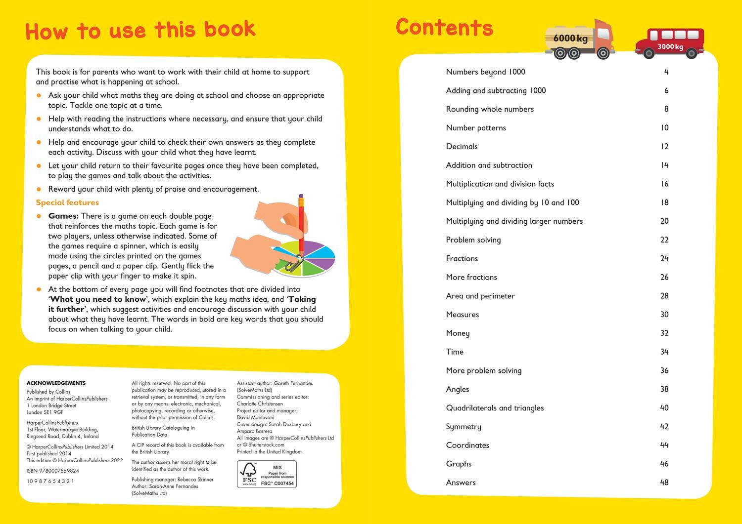 Bild: 9780007559824 | Maths Ages 8-10 | Ideal for Home Learning | Collins Easy Learning