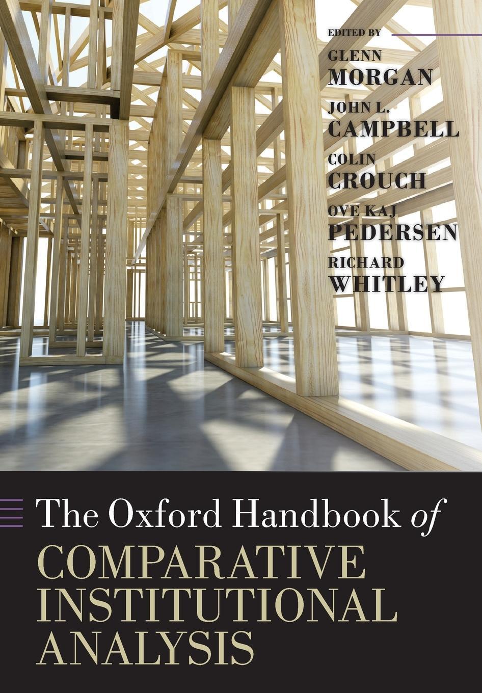 Cover: 9780199693771 | The Oxford Handbook of Comparative Institutional Analysis | Buch