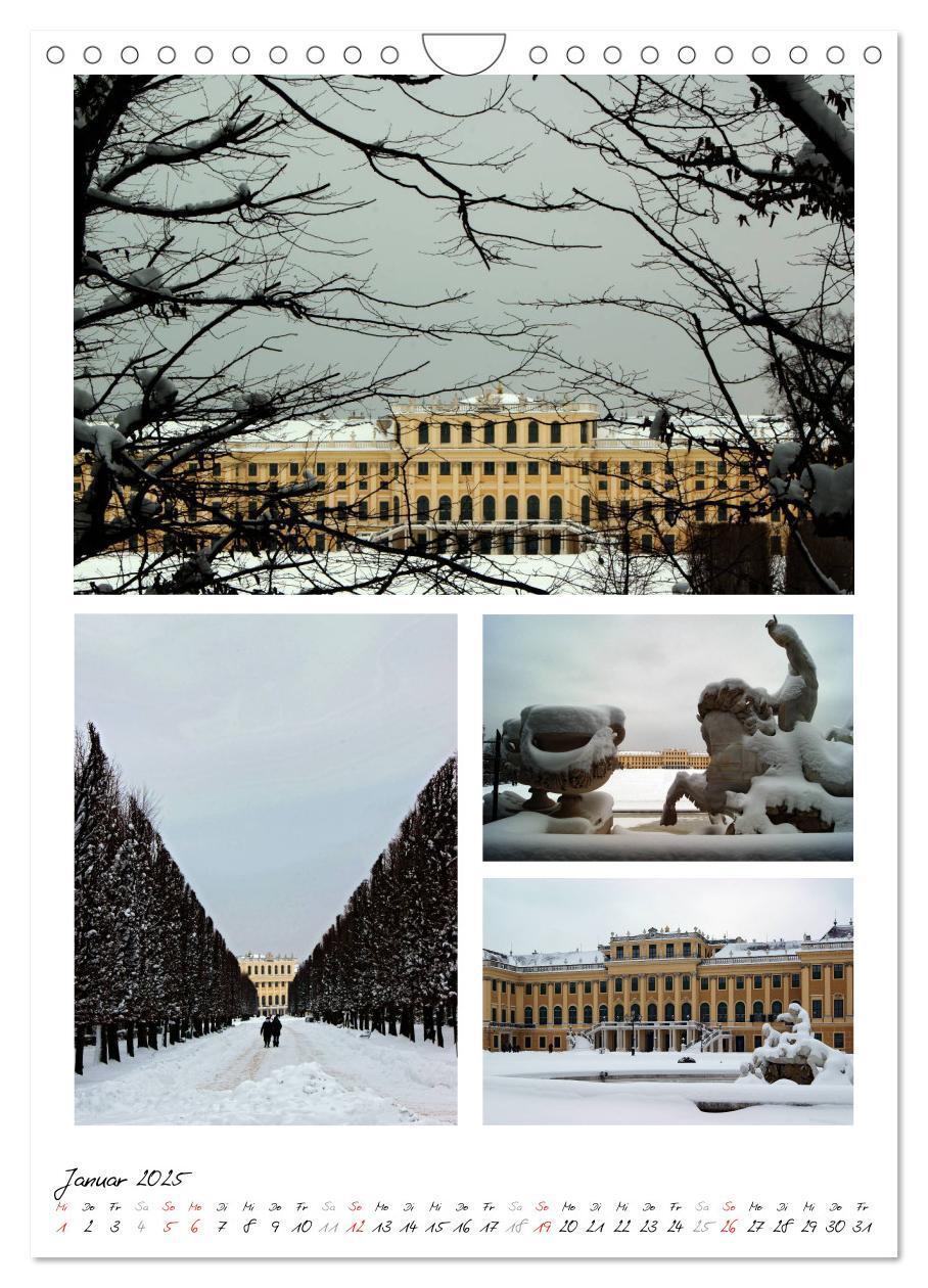 Bild: 9783457073827 | Schloss Schönbrunn im Wandel der Jahreszeiten (Wandkalender 2025...