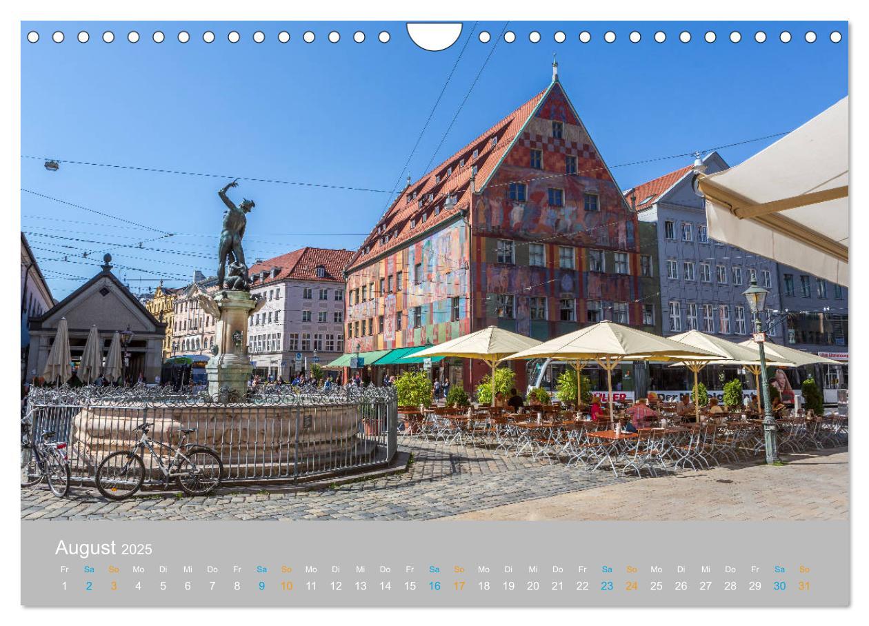 Bild: 9783435239764 | Augsburg - Stadt der Renaissance (Wandkalender 2025 DIN A4 quer),...