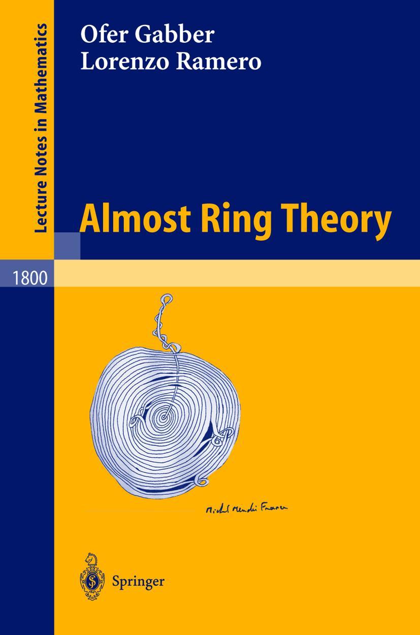 Cover: 9783540405948 | Almost Ring Theory | Lorenzo Ramero (u. a.) | Taschenbuch | vi | 2003