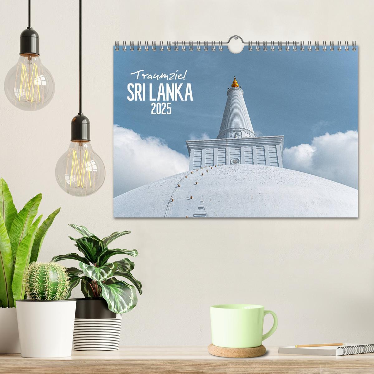 Bild: 9783435150786 | Traumziel Sri Lanka (Wandkalender 2025 DIN A4 quer), CALVENDO...