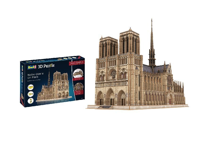 Cover: 4009803001906 | Revell Notre Dame de Paris 3D (Puzzle) | Spiel | In Spielebox | 2020