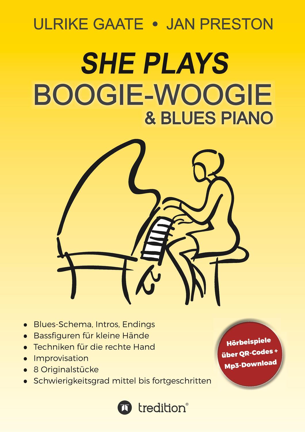 Cover: 9783746949468 | SHE Plays Boogie-Woogie & Blues Piano | Jan Preston | Taschenbuch