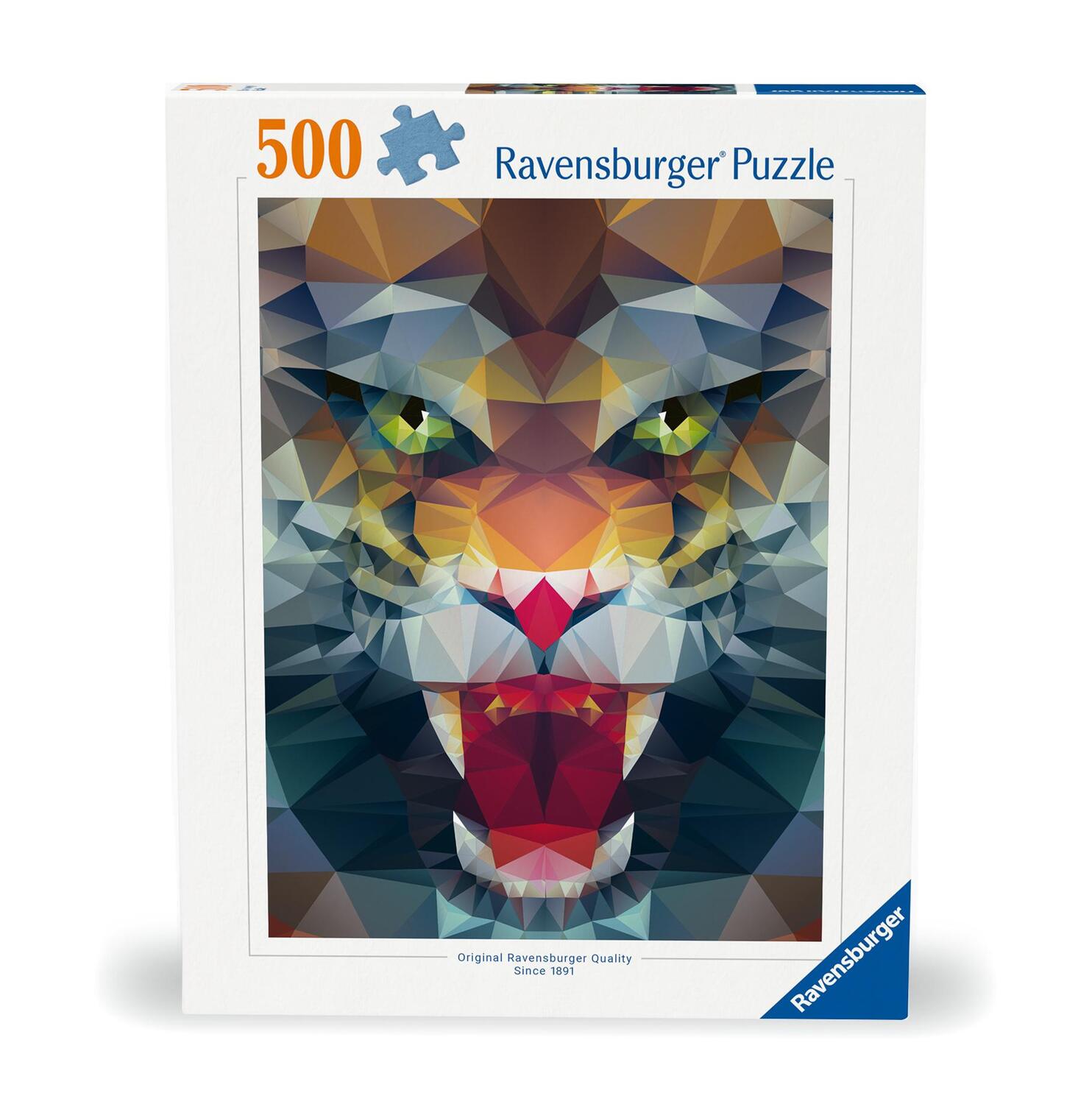 Cover: 4005555002390 | Ravensburger Puzzle - 12000239 Löwe aus Polygonen - 500 Teile | Stück