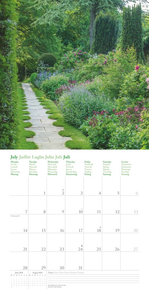 Bild: 4002725988003 | N NEUMANNVERLAGE - English Country Gardens 2025 Broschürenkalender,...