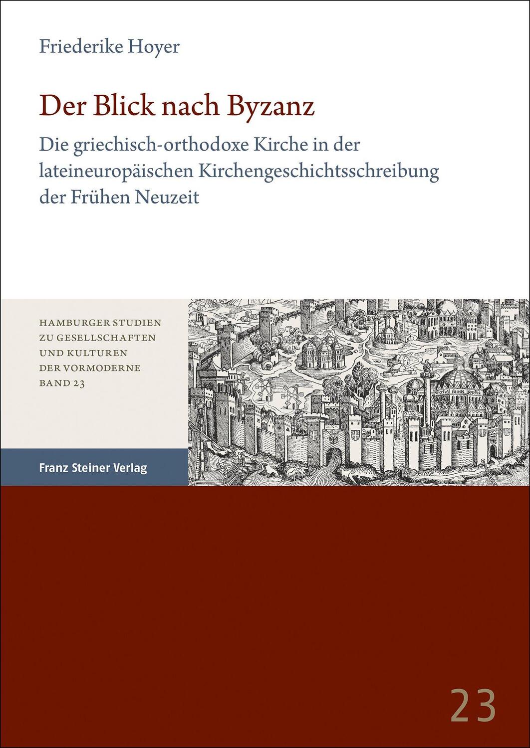 Cover: 9783515133678 | Der Blick nach Byzanz | Friederike Hoyer | Taschenbuch | Deutsch