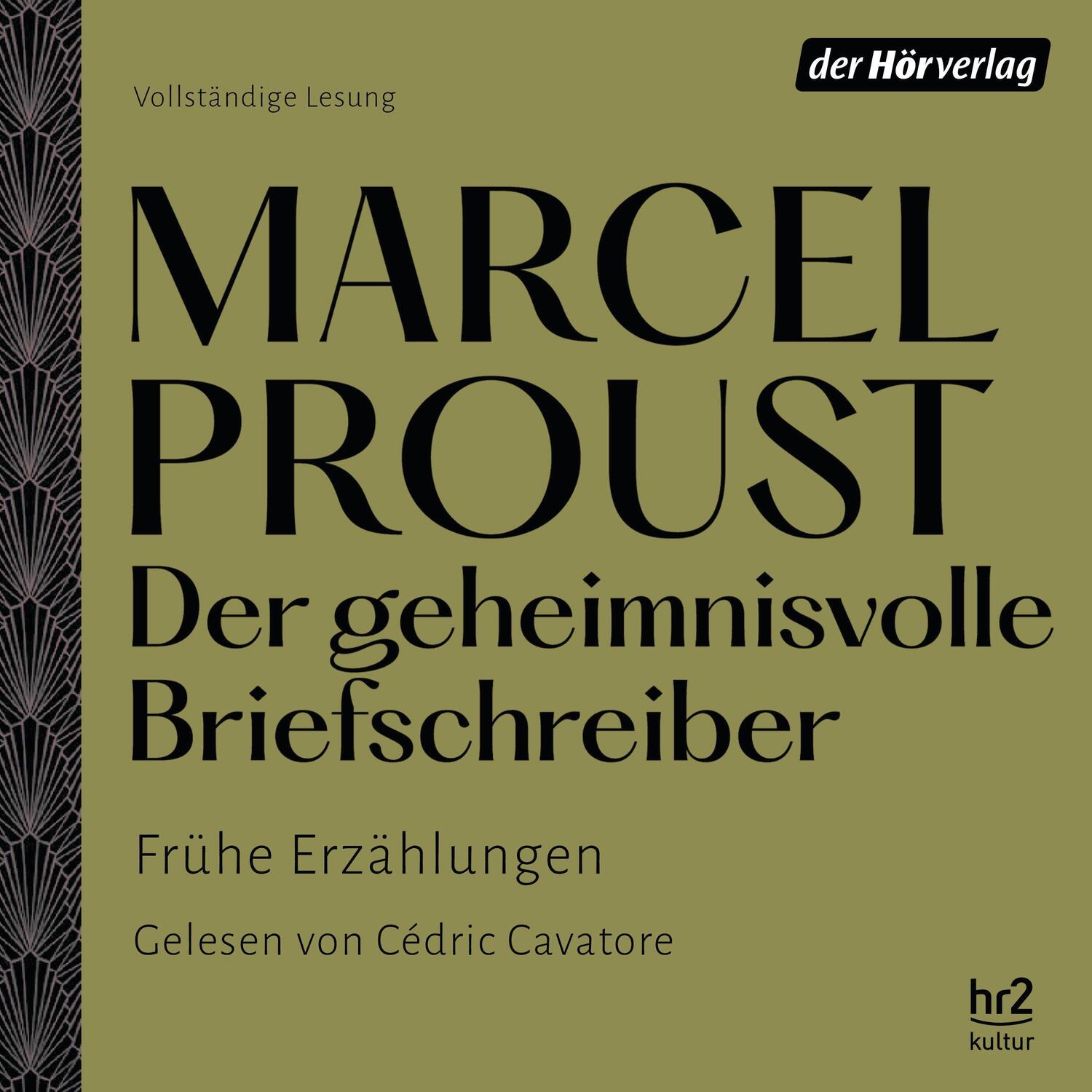 Cover: 9783844541830 | Der geheimnisvolle Briefschreiber | Marcel Proust | Audio-CD | Deutsch