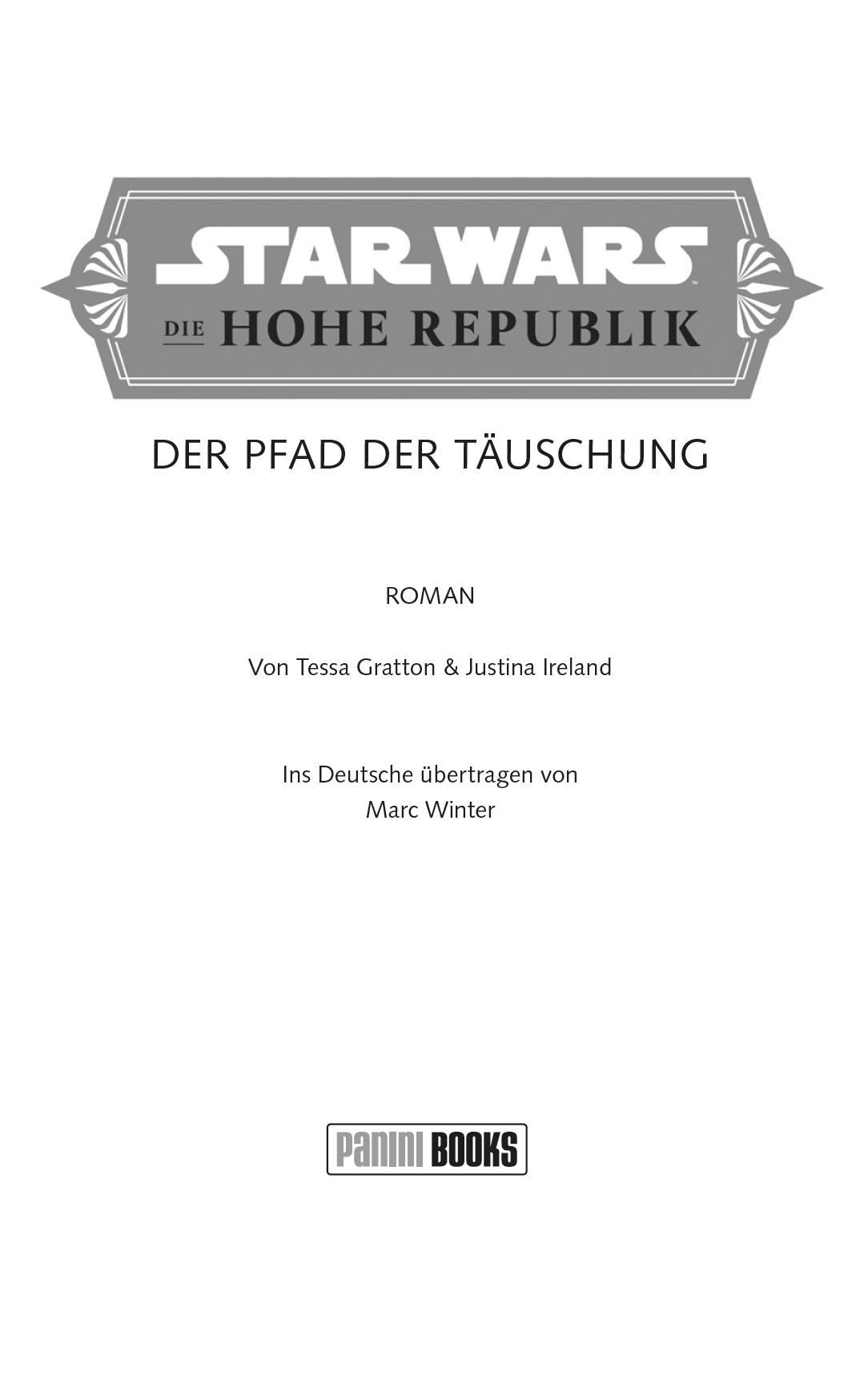 Bild: 9783833242540 | Star Wars: Die Hohe Republik - Der Pfad der Täuschung | Taschenbuch