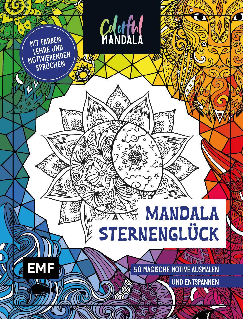 Cover: 9783745918595 | Colorful Mandala - Mandala - Sternenglück | Taschenbuch | 96 S. | 2023