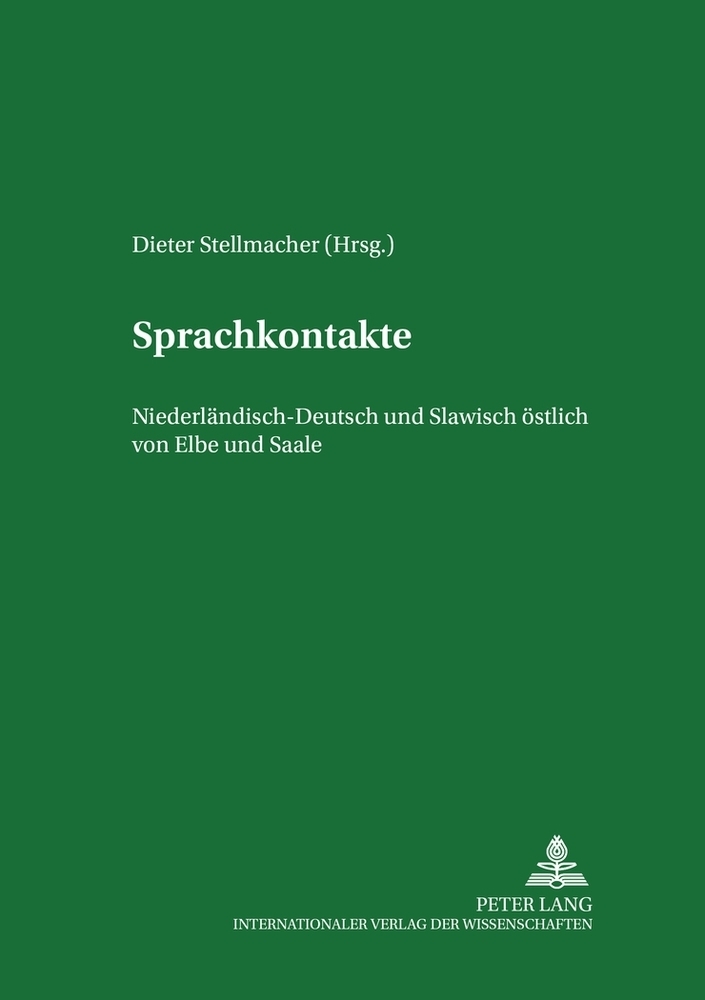 Cover: 9783631506516 | Sprachkontakte | Dieter Stellmacher | Taschenbuch | Deutsch