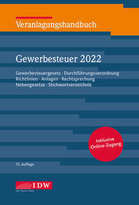 Cover: 9783802127793 | Veranlagungshandbuch Gewerbesteuer 2023, 72.A., m. 1 Buch, m. 1 E-Book