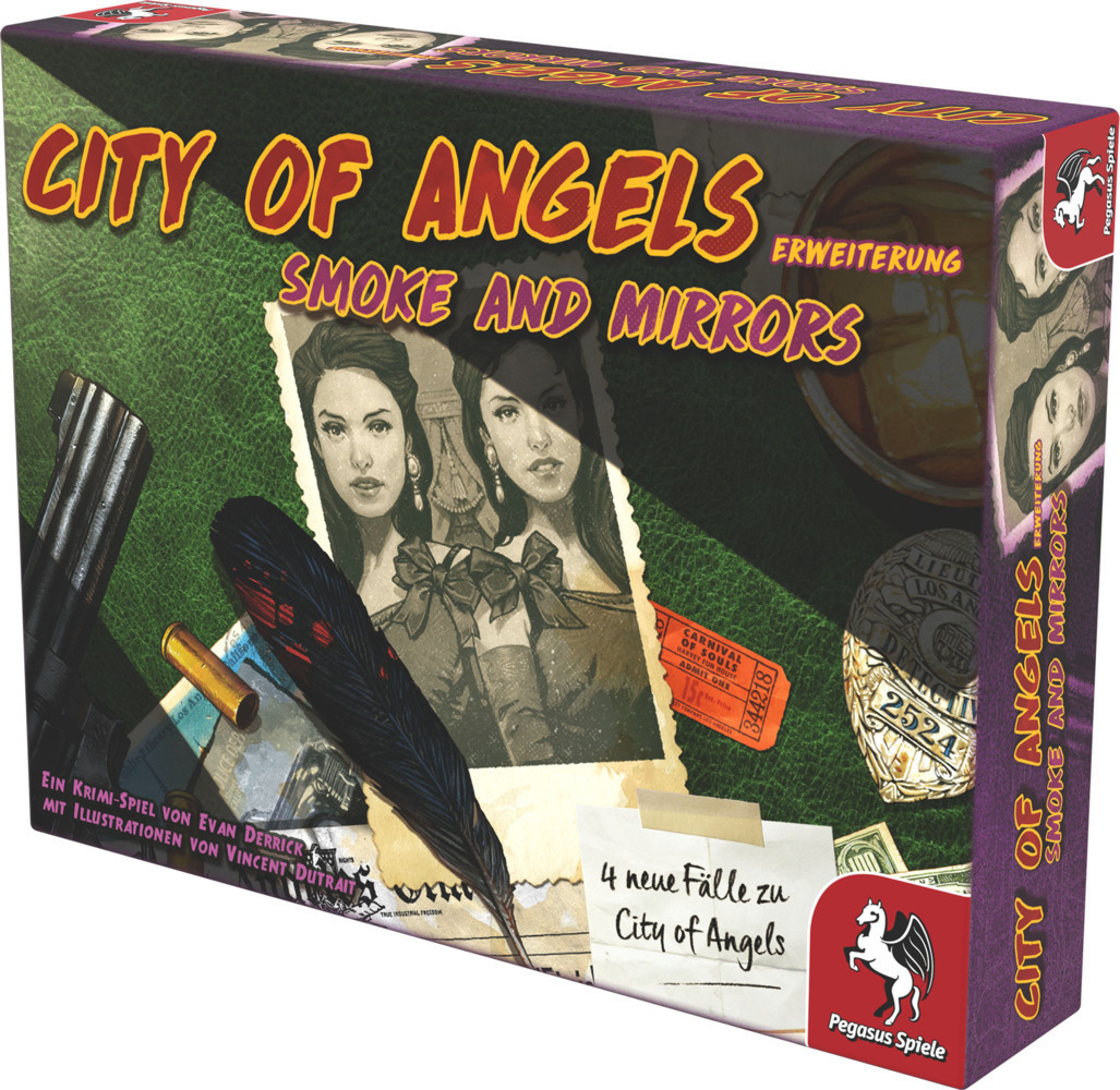 Bild: 4250231731211 | City of Angels: Smoke and Mirrors, Erweiterung (Spiel) | Spiel | 2022