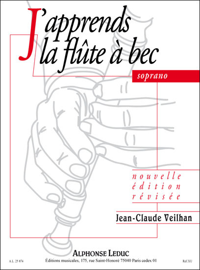 Cover: 9790046258749 | J'apprends la flûte à bec pour flûte à bec soprano | Veilhan