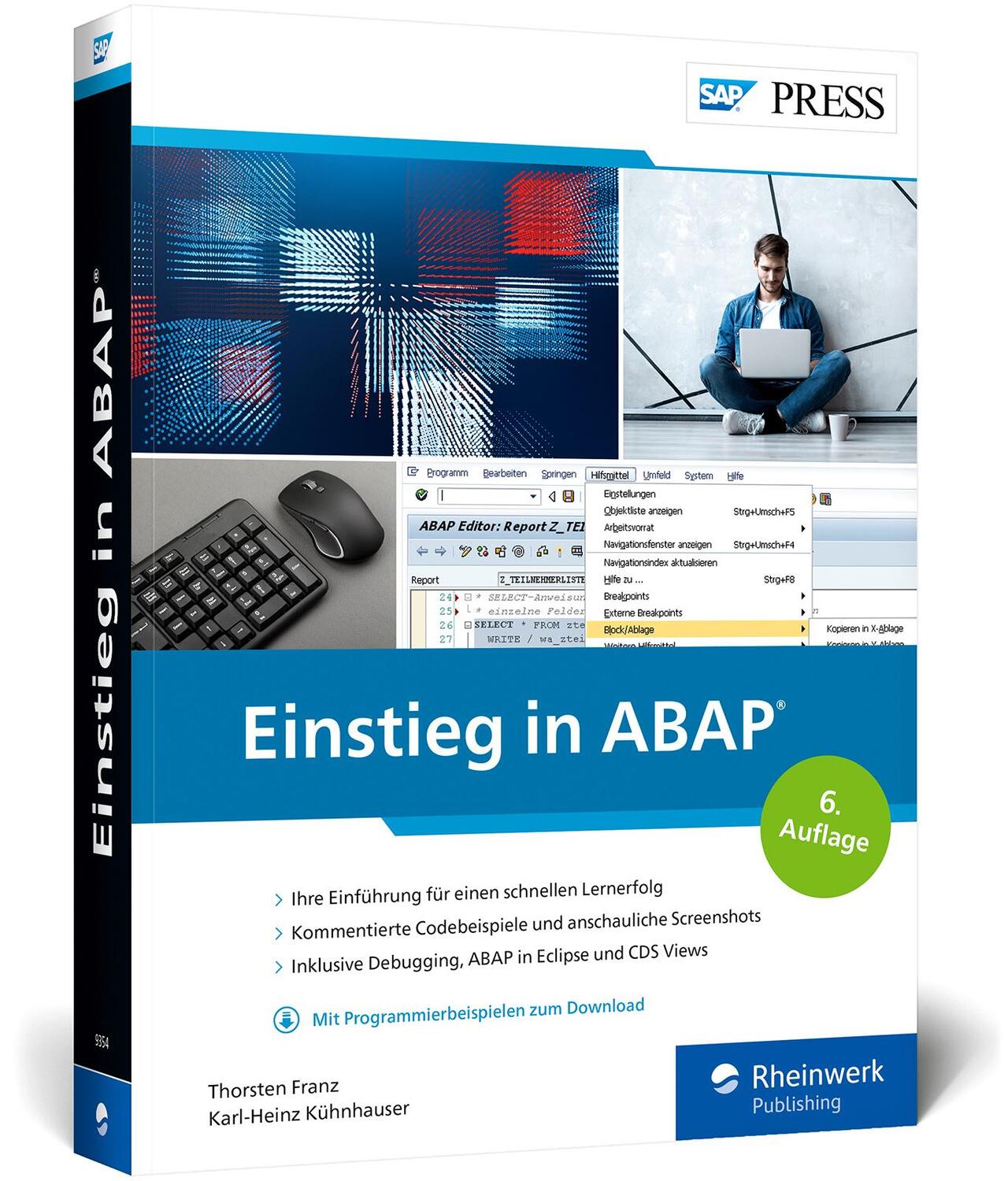 Cover: 9783836293549 | Einstieg in ABAP | Thorsten Franz (u. a.) | Taschenbuch | SAP Press