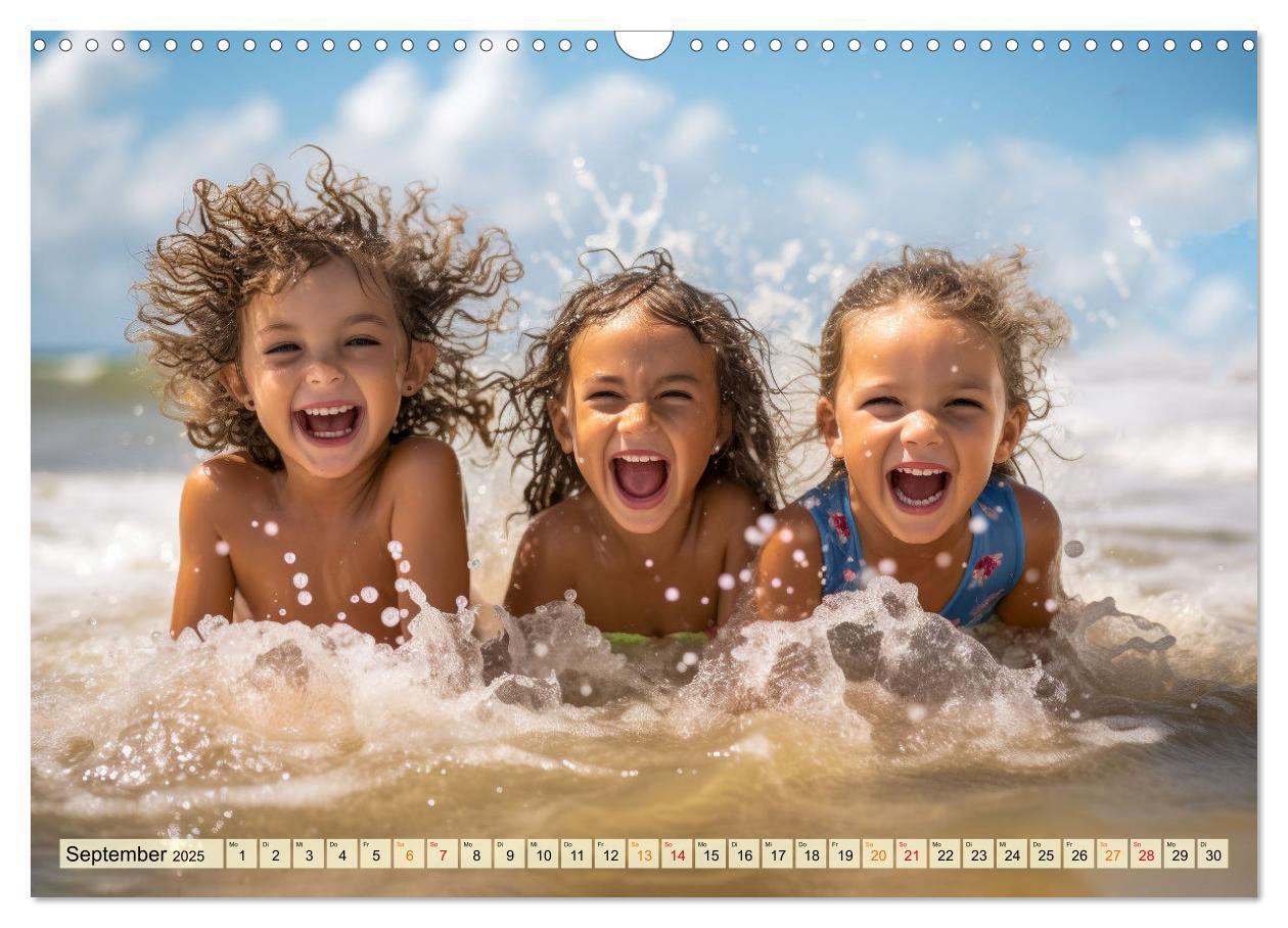 Bild: 9783383863110 | Kinder Lachen (Wandkalender 2025 DIN A3 quer), CALVENDO Monatskalender