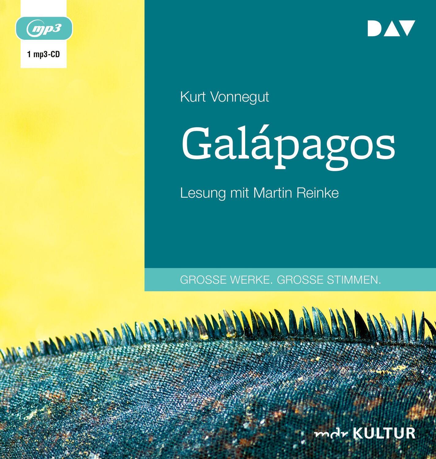 Cover: 9783742430137 | Galápagos | Lesung mit Martin Reinke (1 mp3-CD) | Kurt Vonnegut | MP3